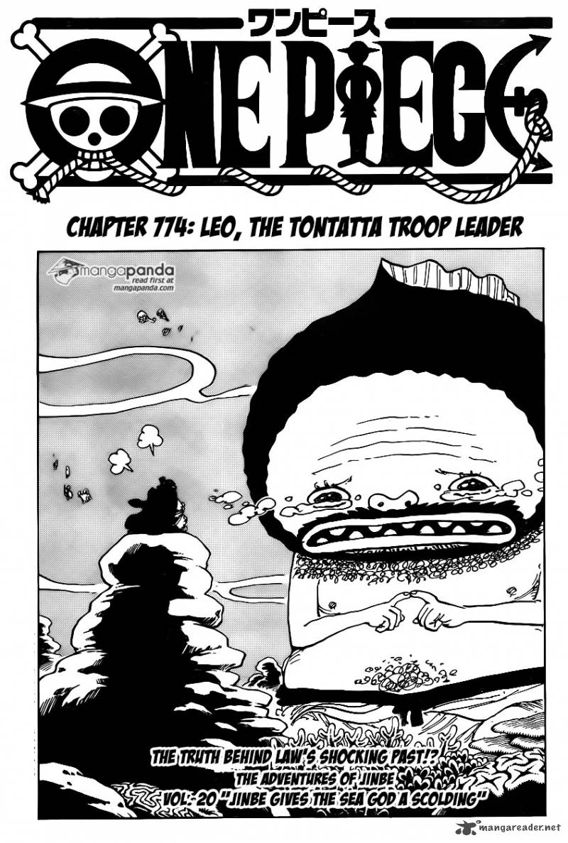 One Piece Chapter 774 - Page 1