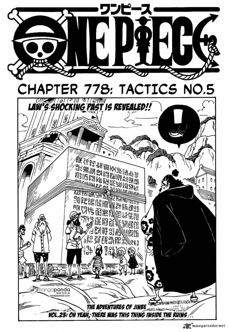 One Piece Chapter 778 - Page 1