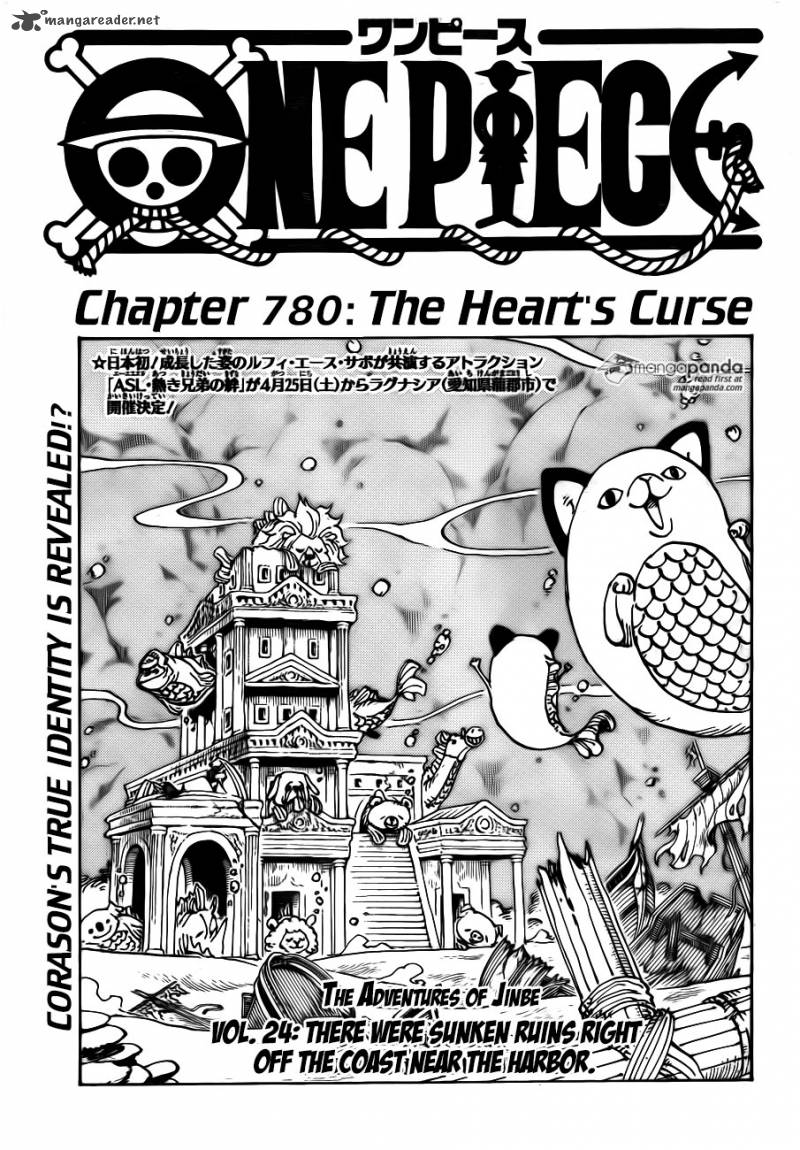 One Piece Chapter 780 - Page 1