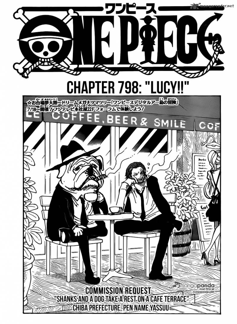 One Piece Chapter 789 - Page 1