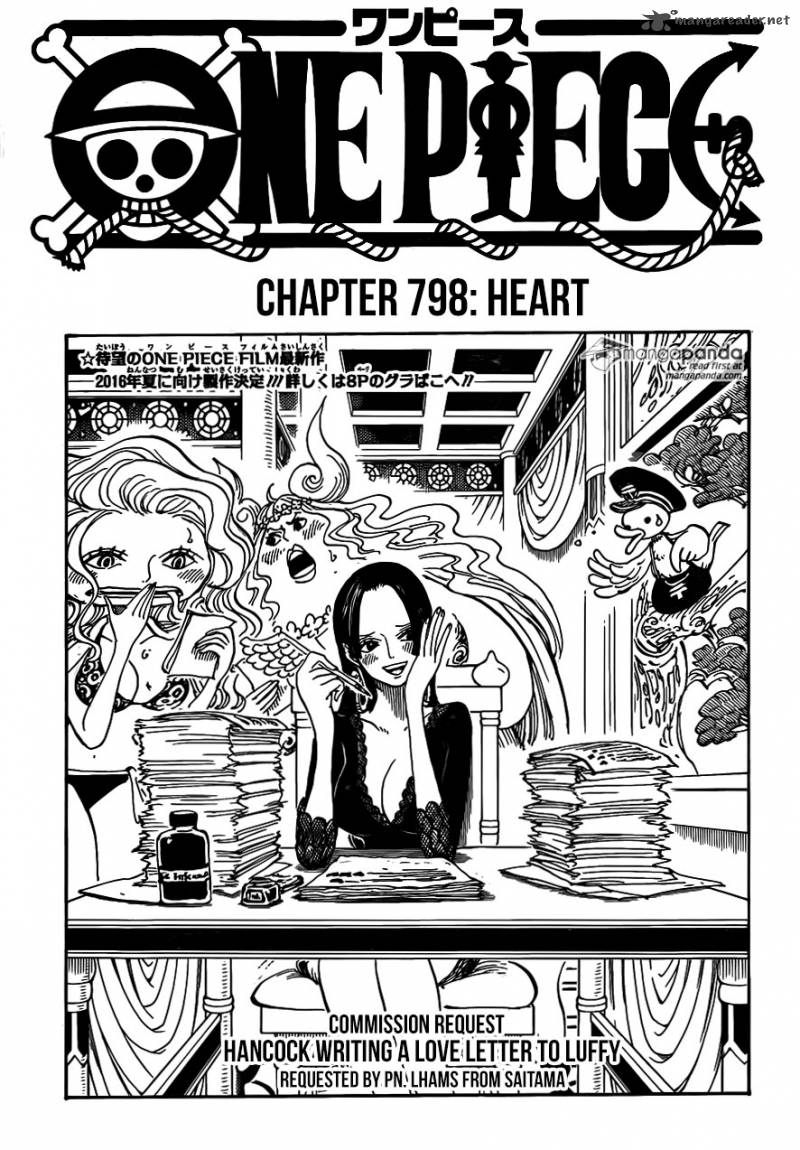 One Piece Chapter 798 - Page 1