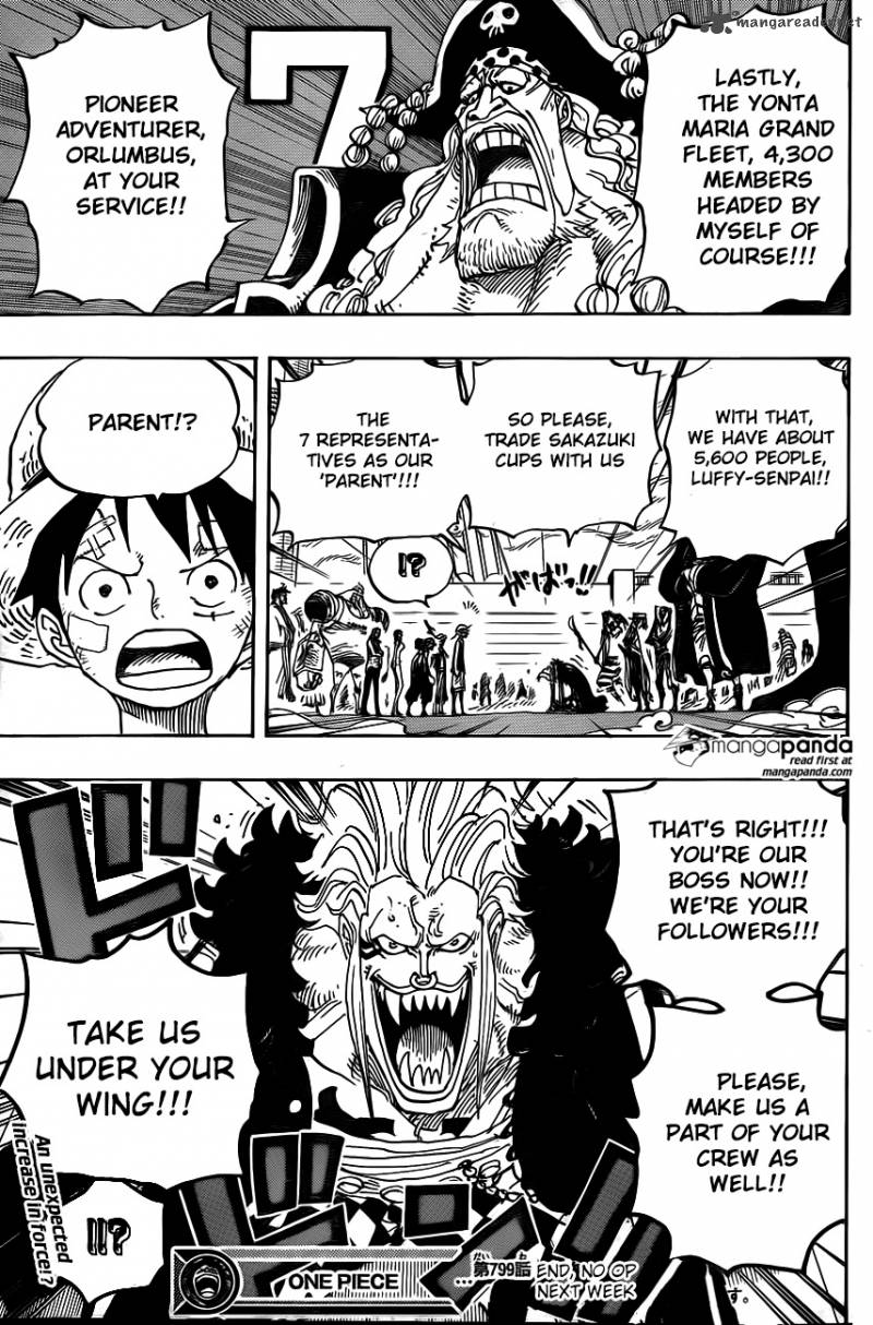 One Piece Chapter 799 - Page 14