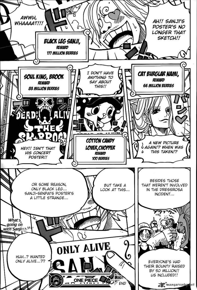 One Piece Chapter 801 - Page 16