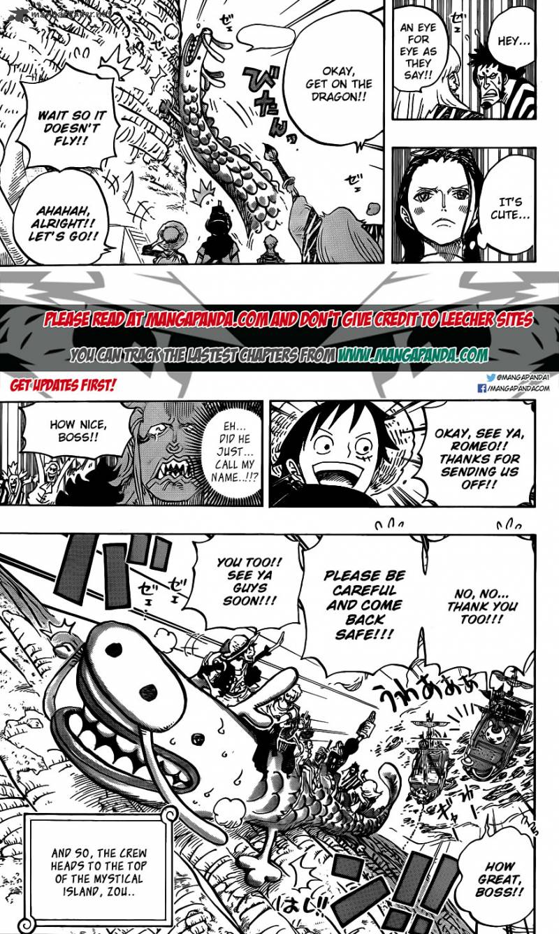 One Piece Chapter 803 - Page 5