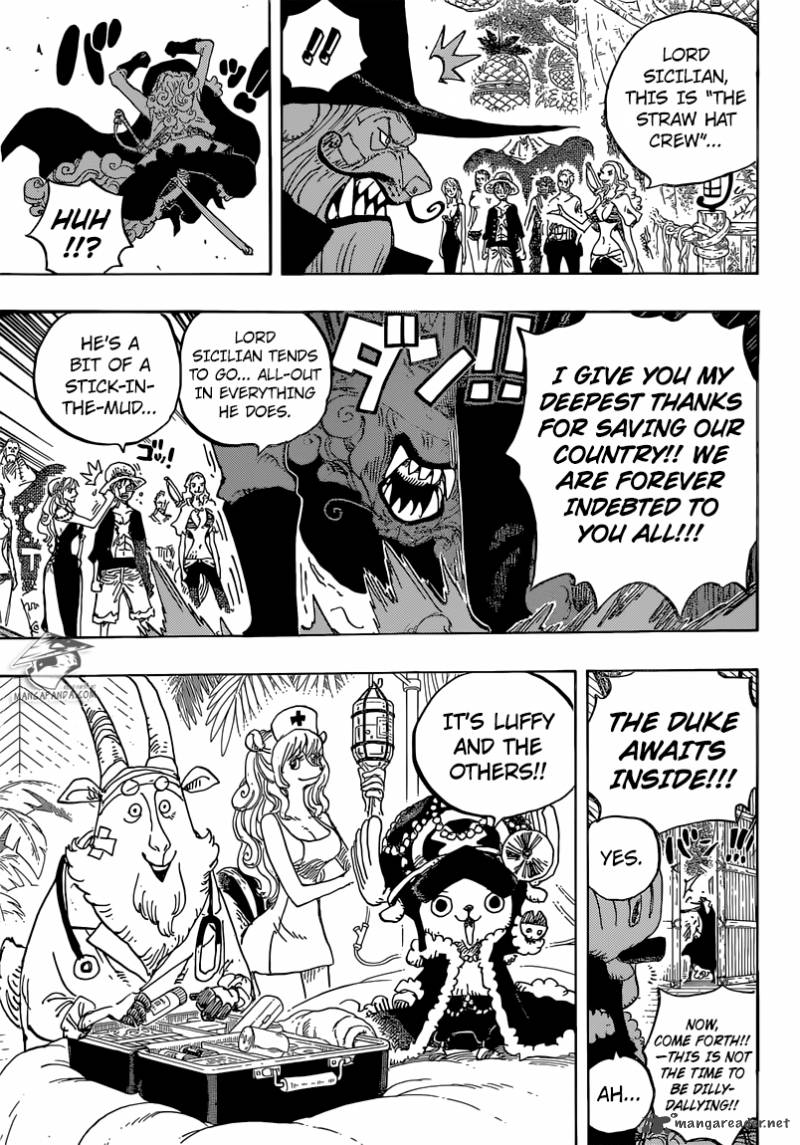 One Piece Chapter 808 - Page 16