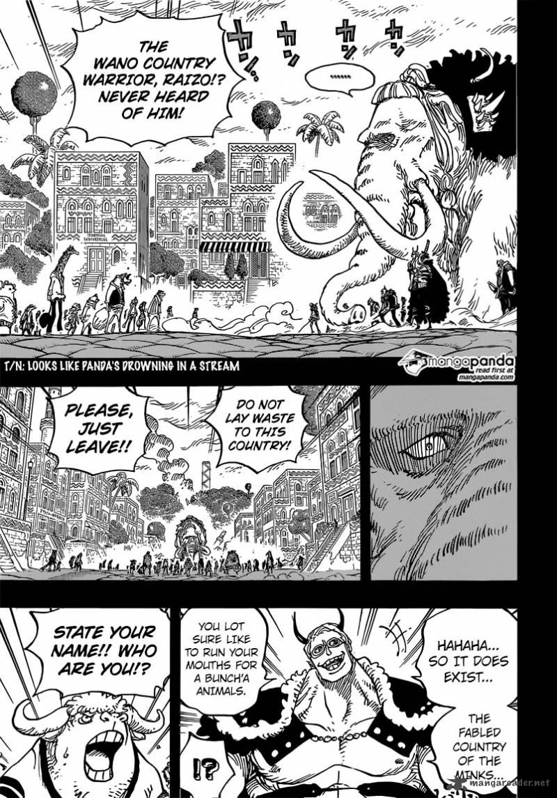 One Piece Chapter 808 - Page 5