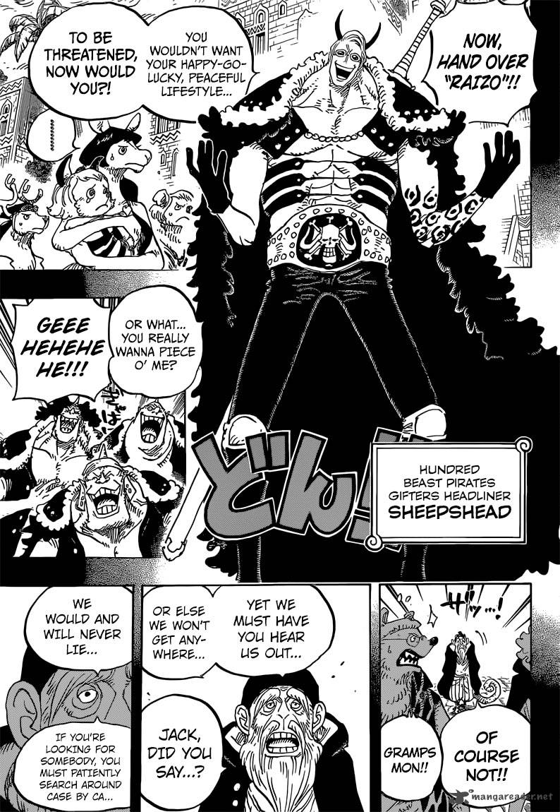 One Piece Chapter 808 - Page 7