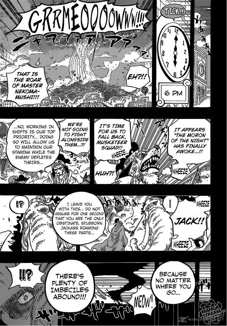 One Piece Chapter 809 - Page 16