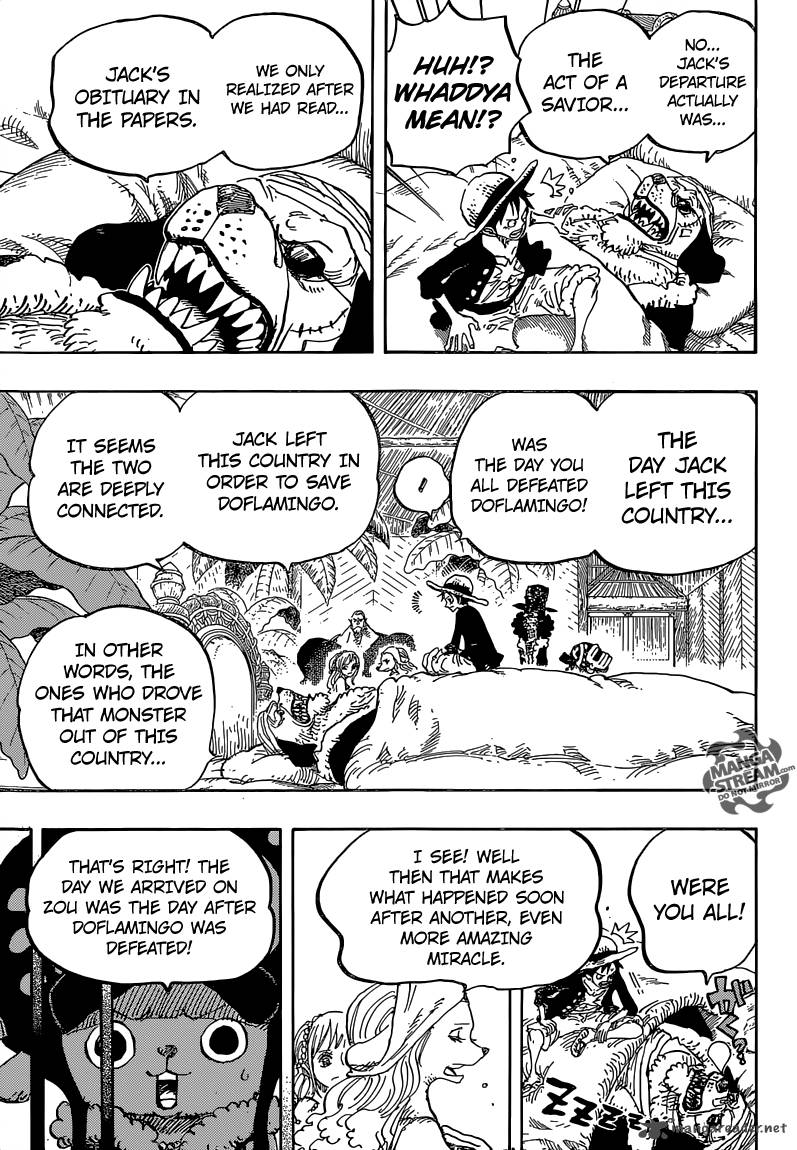 One Piece Chapter 810 - Page 13