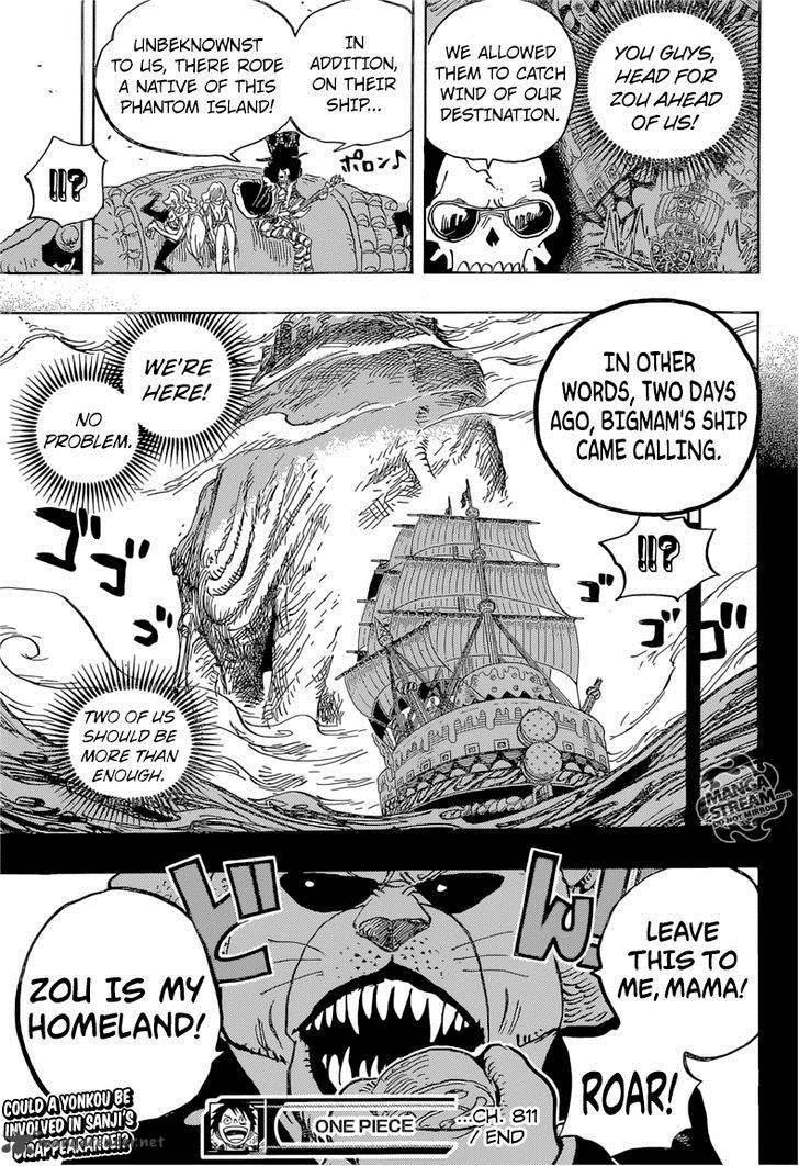 One Piece Chapter 811 - Page 20