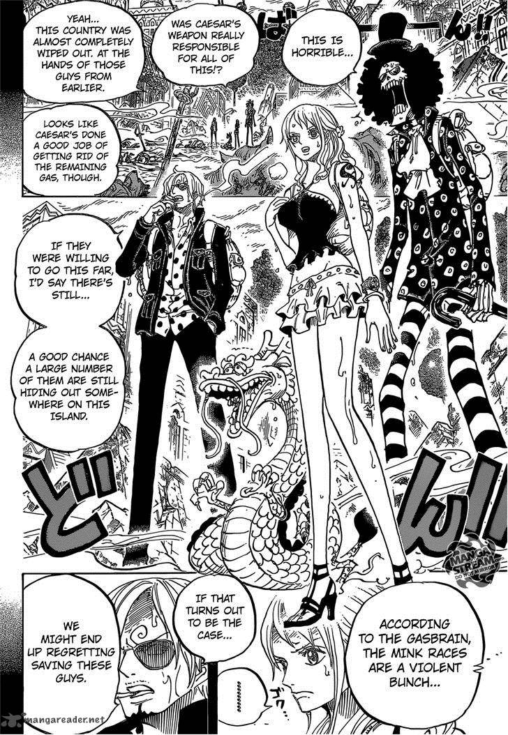 One Piece Chapter 811 - Page 9