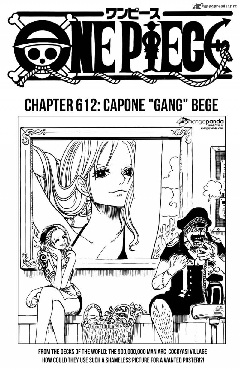 One Piece Chapter 812 - Page 1