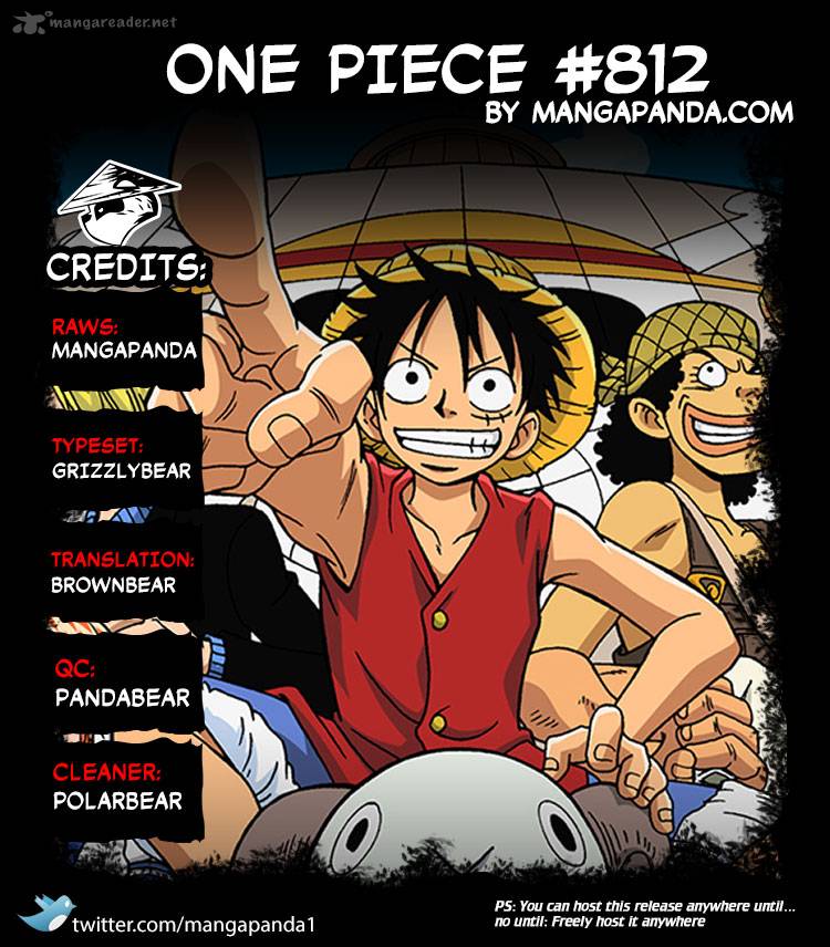 One Piece Chapter 812 - Page 18