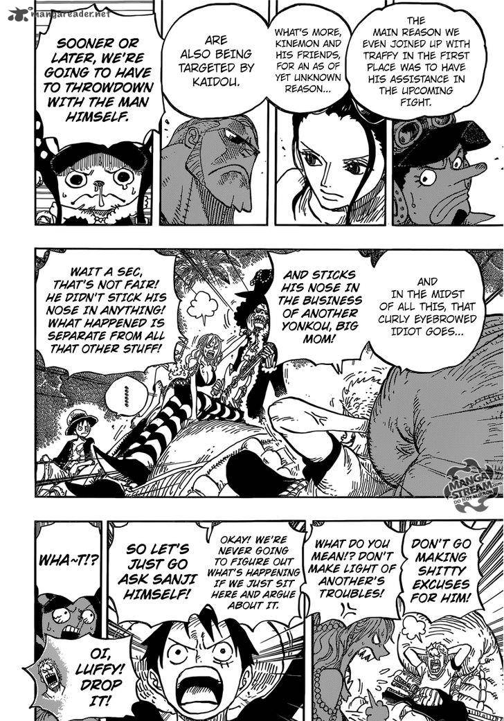 One Piece Chapter 814 - Page 10