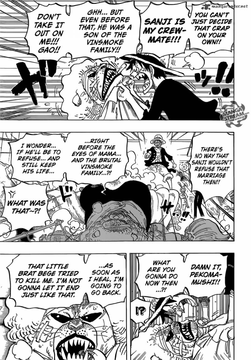 One Piece Chapter 815 - Page 9