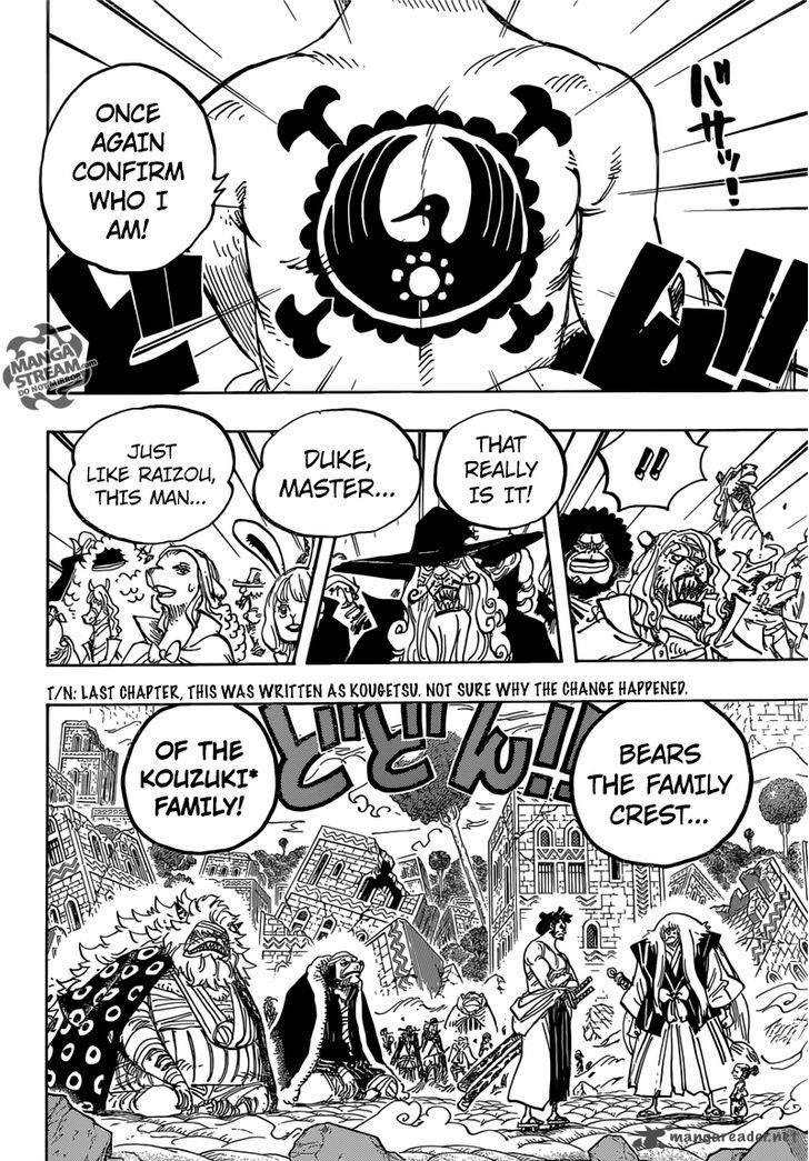 One Piece Chapter 817 - Page 4