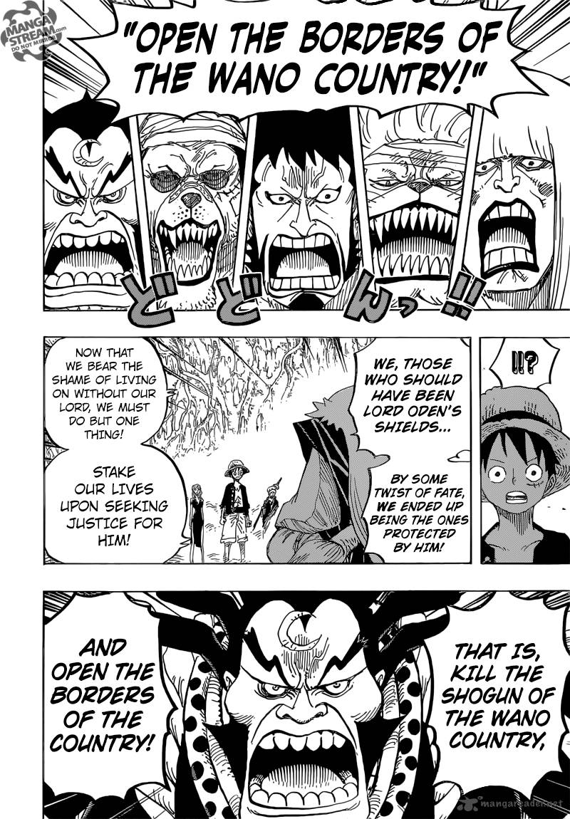 One Piece Chapter 819 - Page 6