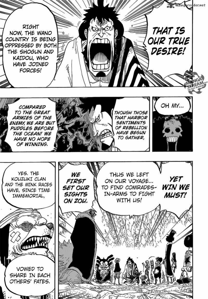 One Piece Chapter 819 - Page 7