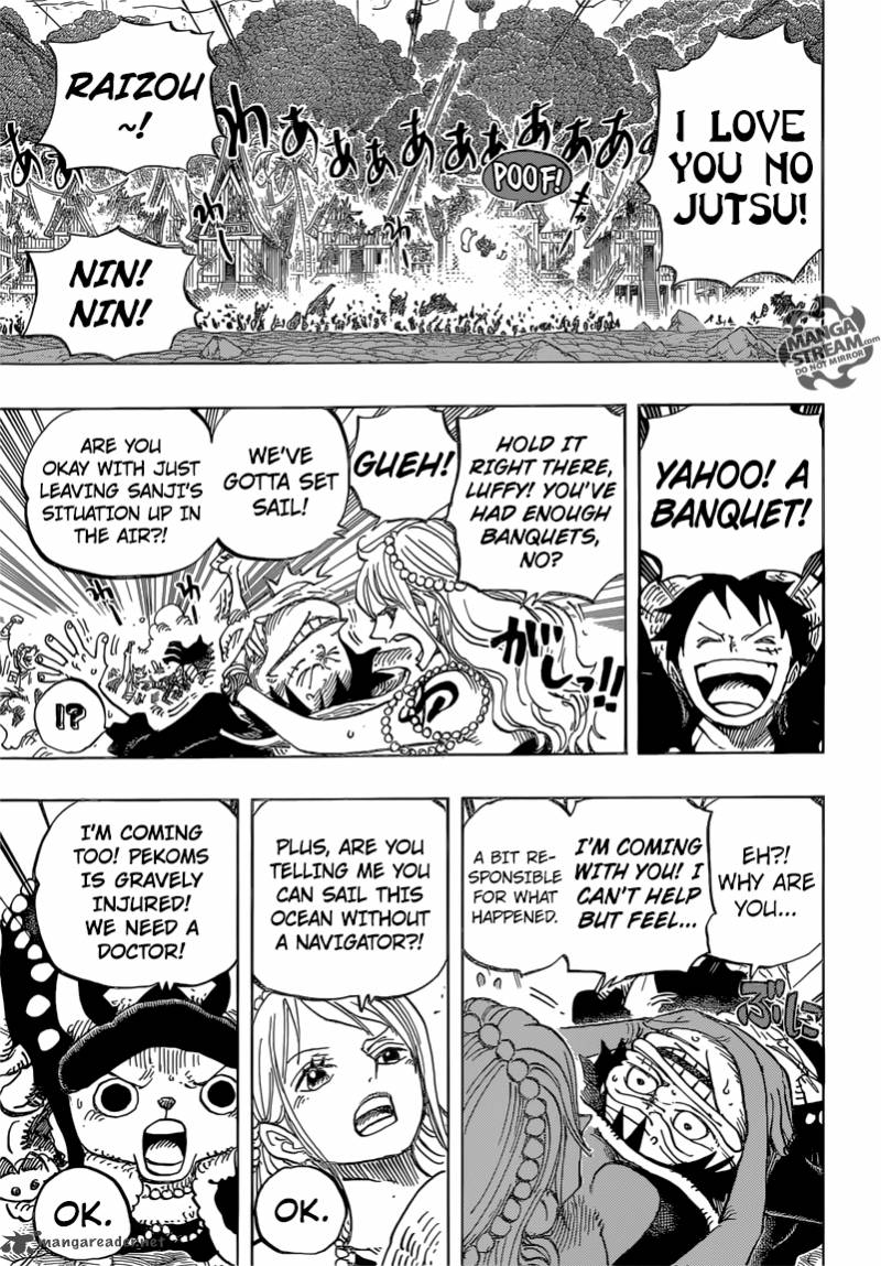 One Piece Chapter 820 - Page 17