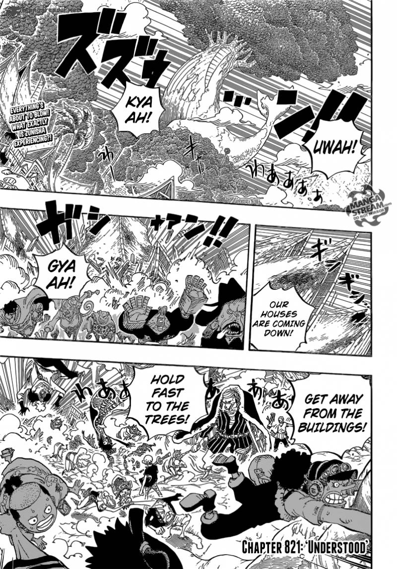 One Piece Chapter 821 - Page 5