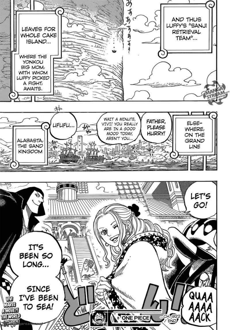 One Piece Chapter 822 - Page 19