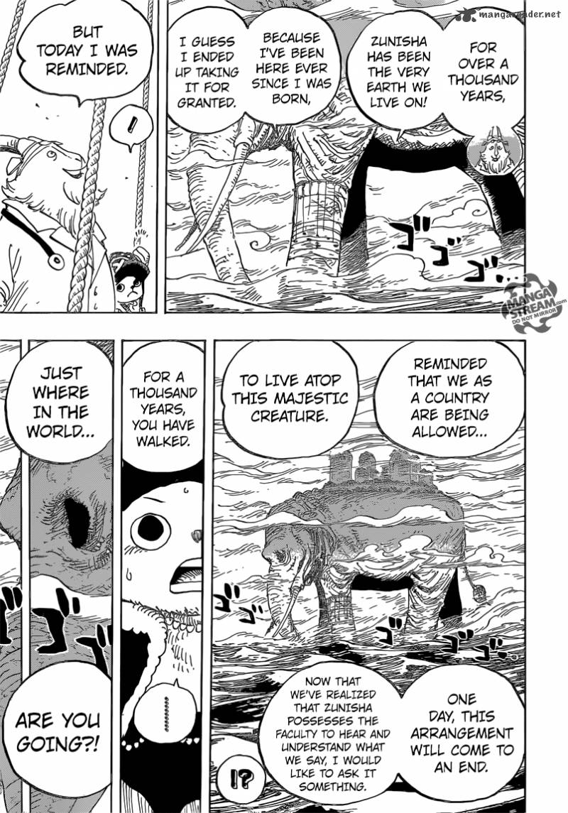 One Piece Chapter 822 - Page 5