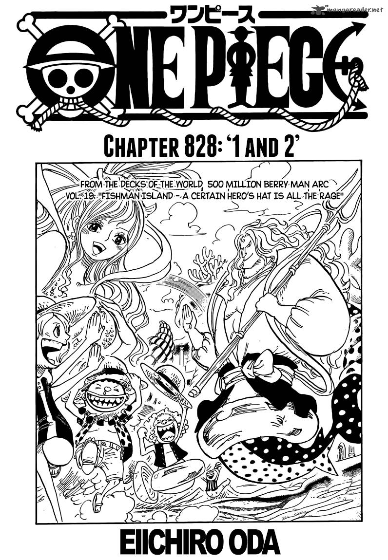 One Piece Chapter 828 - Page 1