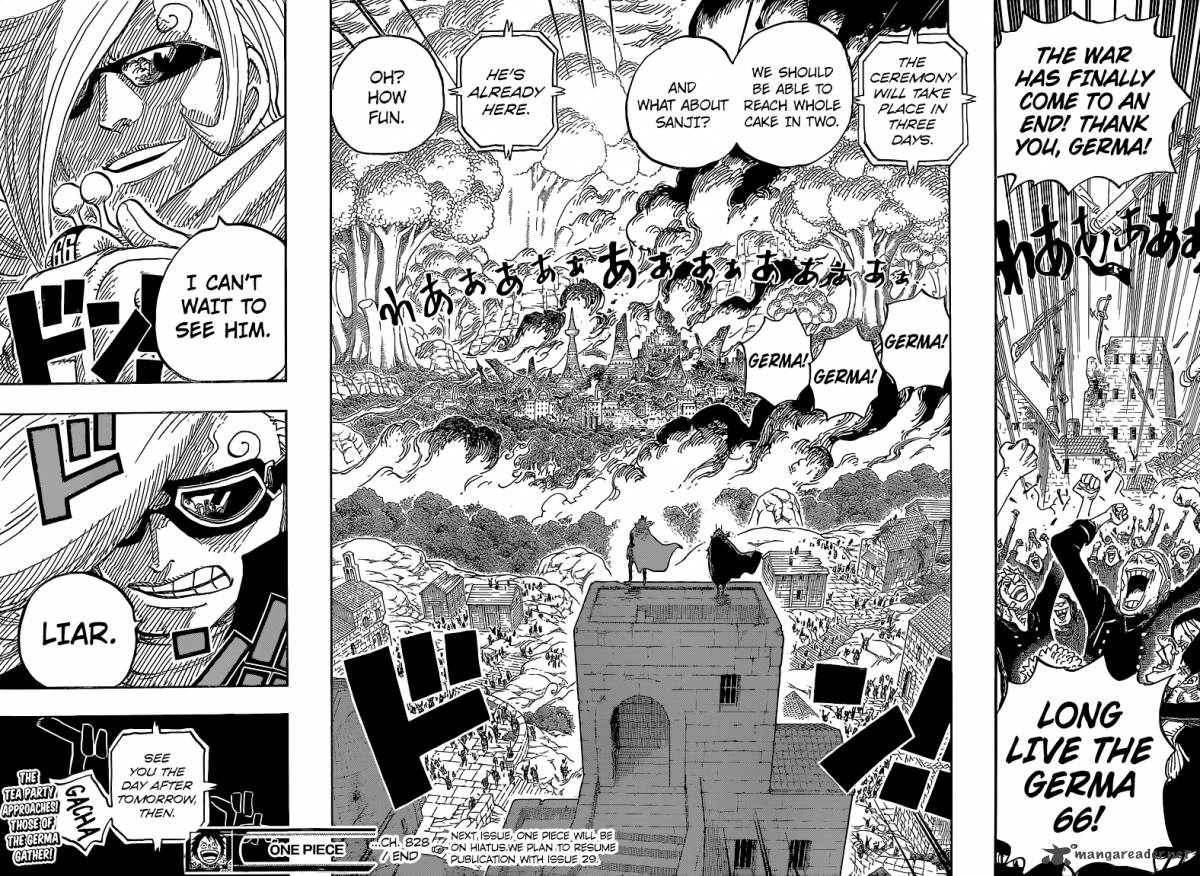 One Piece Chapter 828 - Page 18