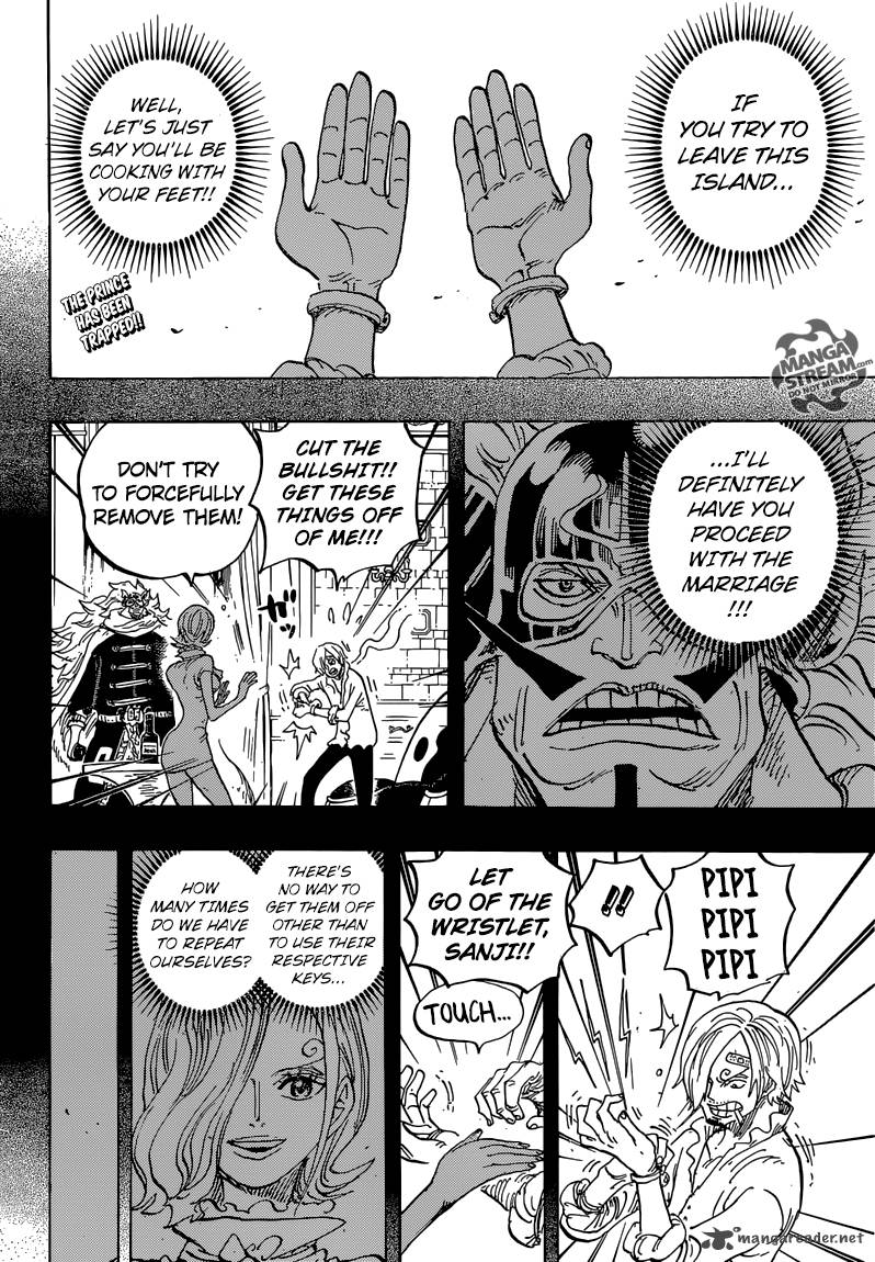 One Piece Chapter 834 - Page 4