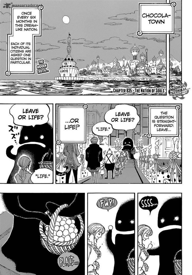 One Piece Chapter 835 - Page 5