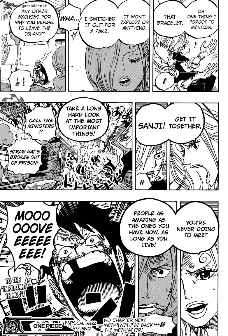 One Piece Chapter 852 - Page 17