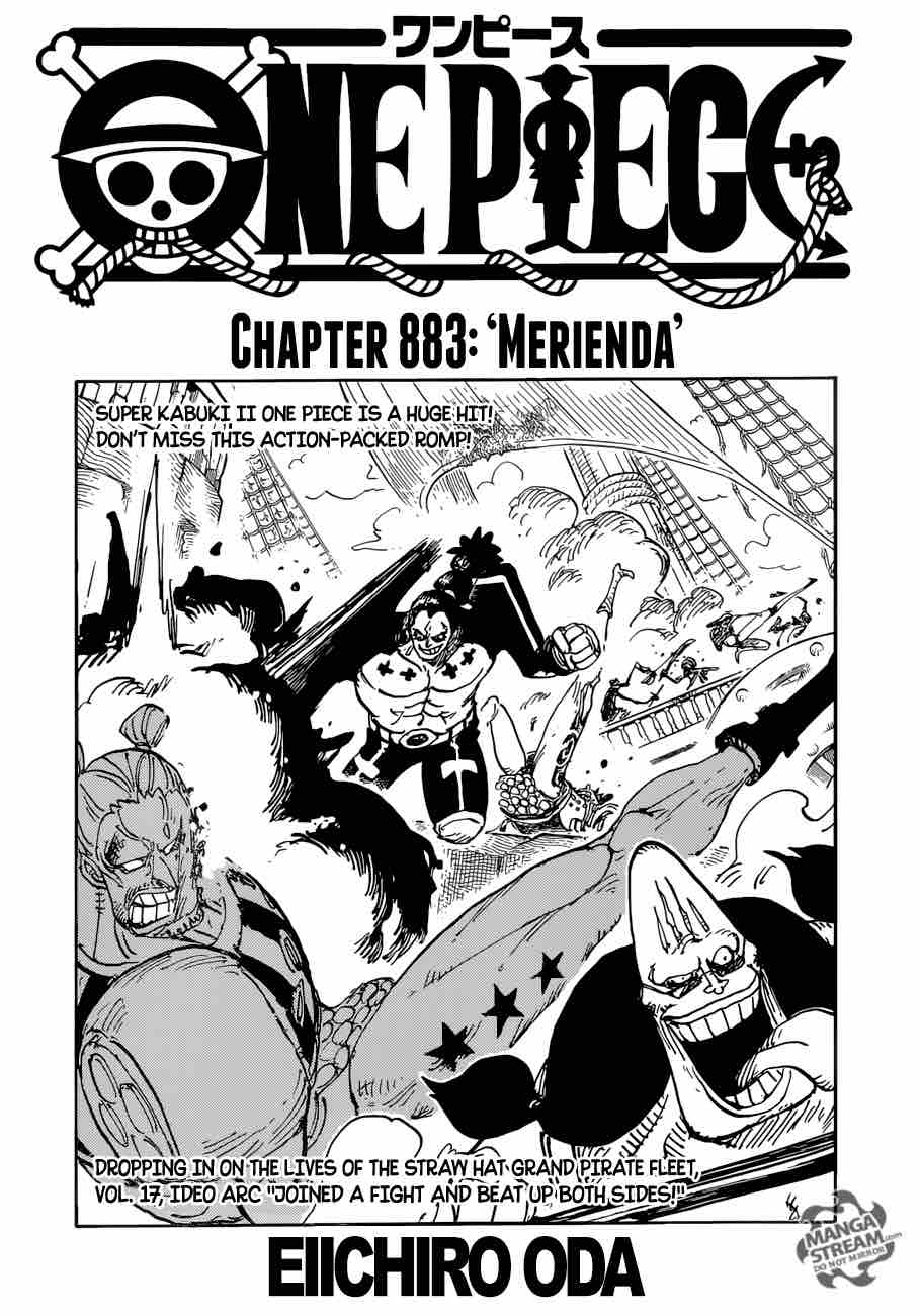 One Piece Chapter 883 - Page 1