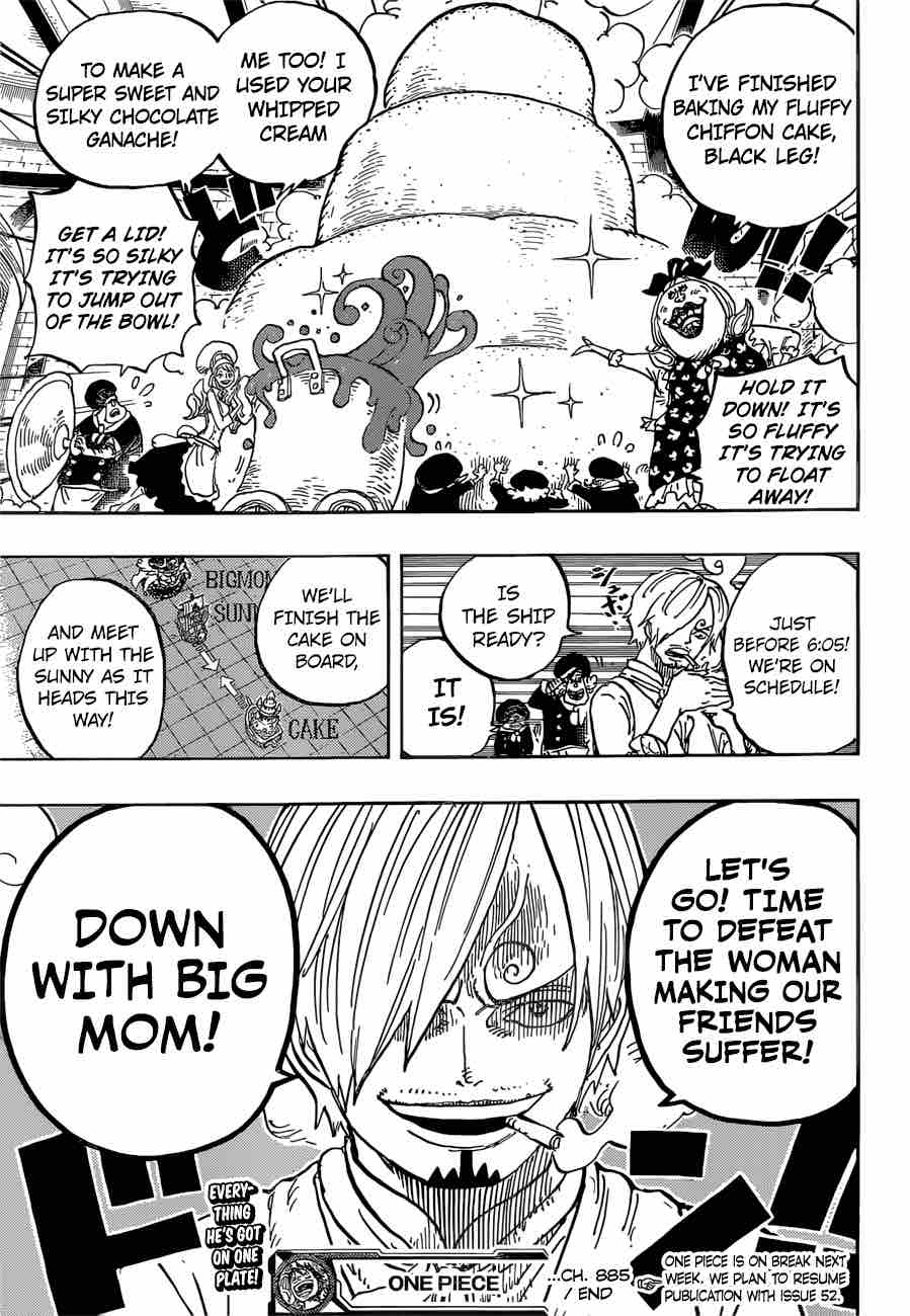 One Piece Chapter 885 - Page 15