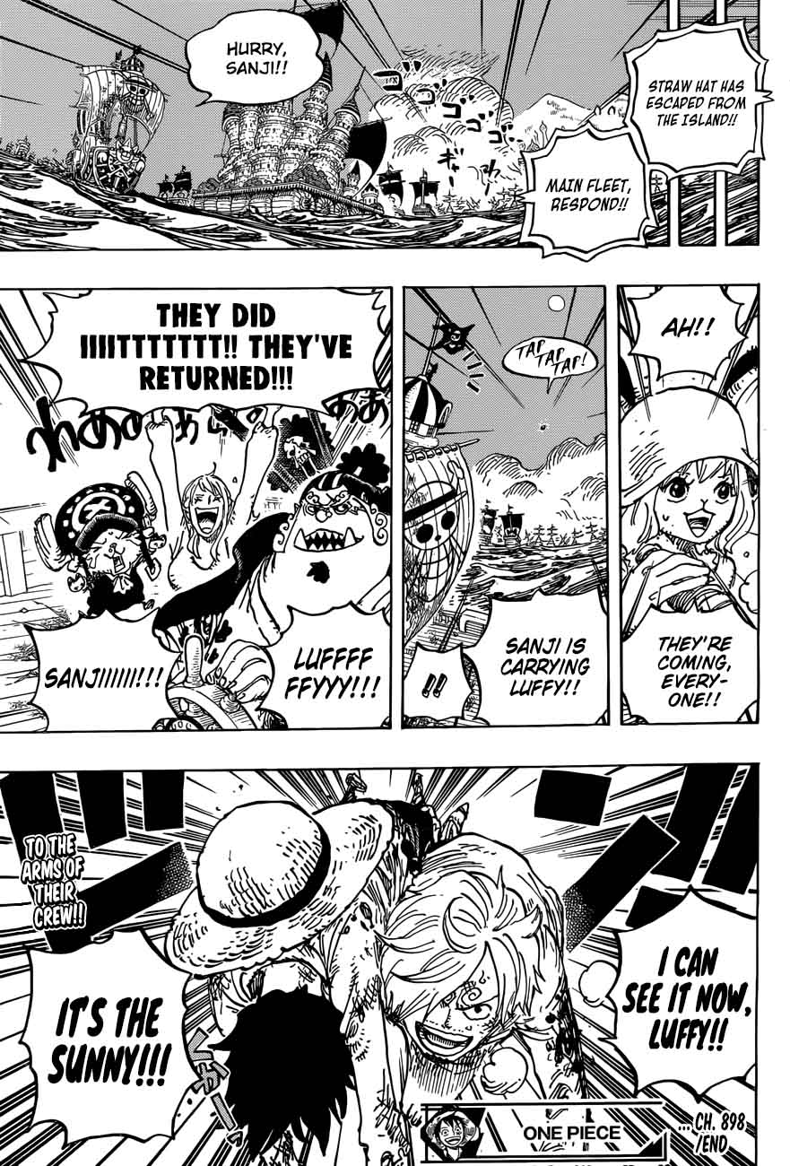 One Piece Chapter 898 - Page 14