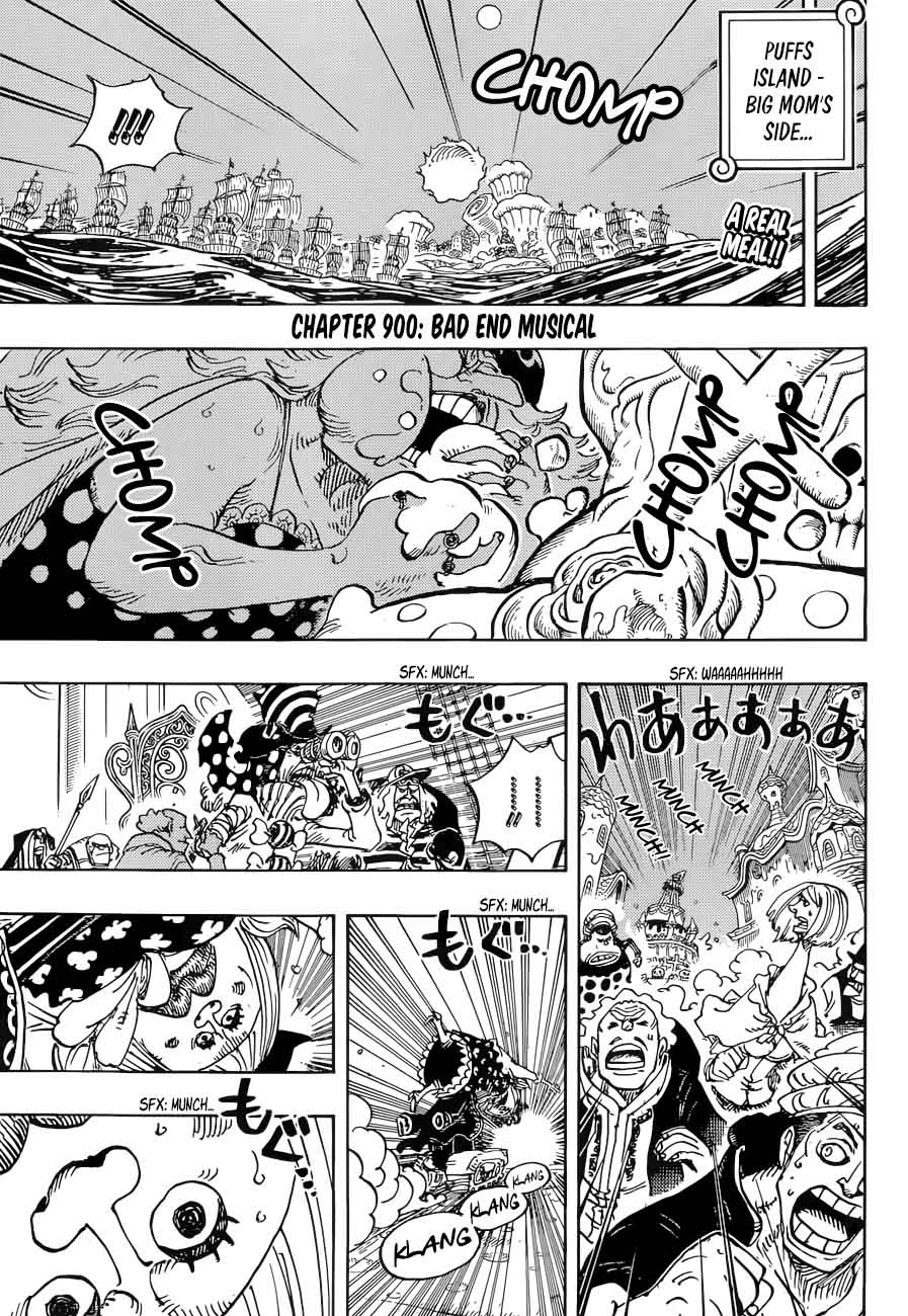 One Piece Chapter 900 - Page 3