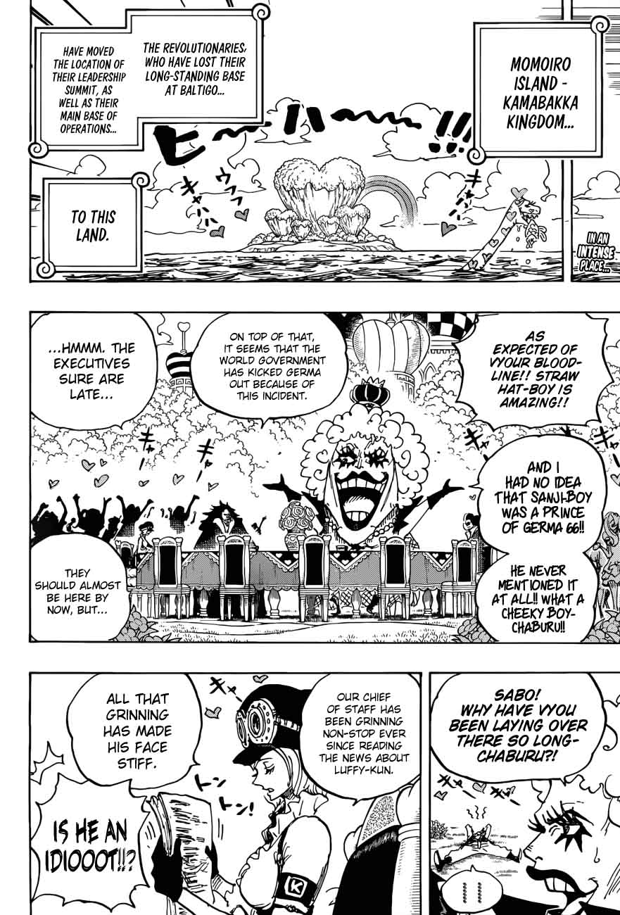 One Piece Chapter 904 - Page 2