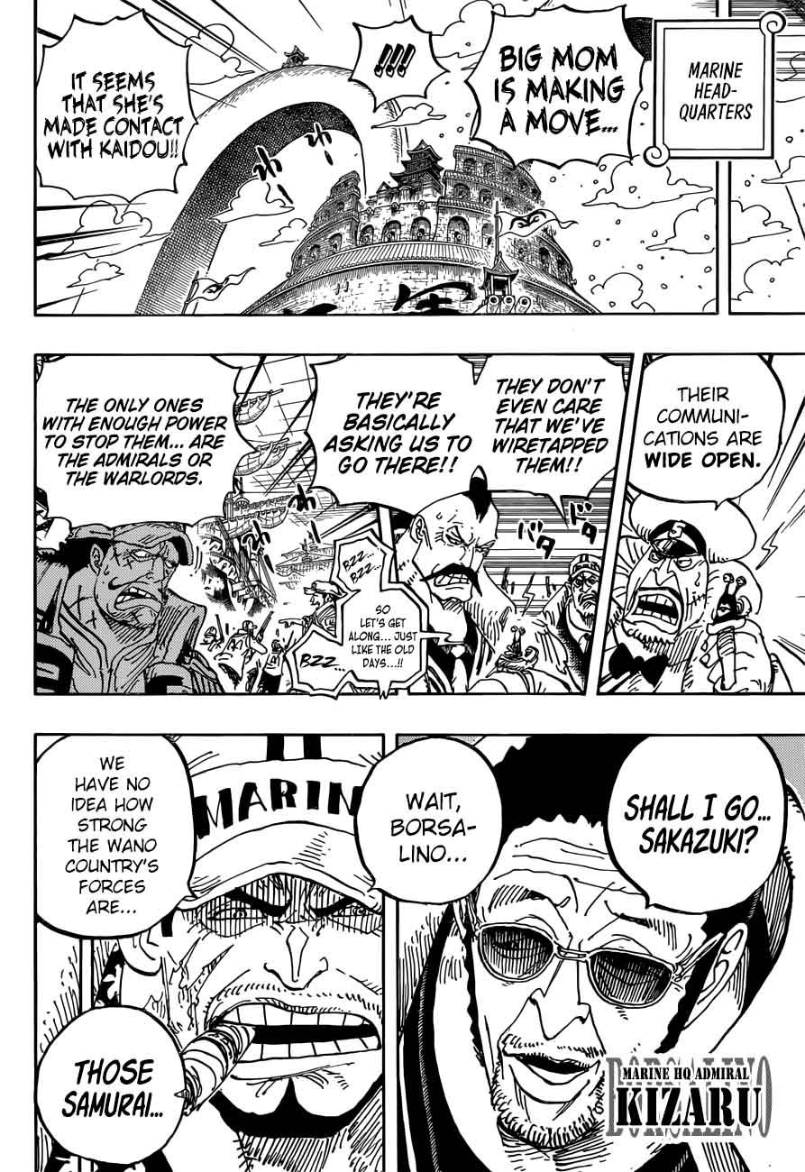 One Piece Chapter 907 - Page 4