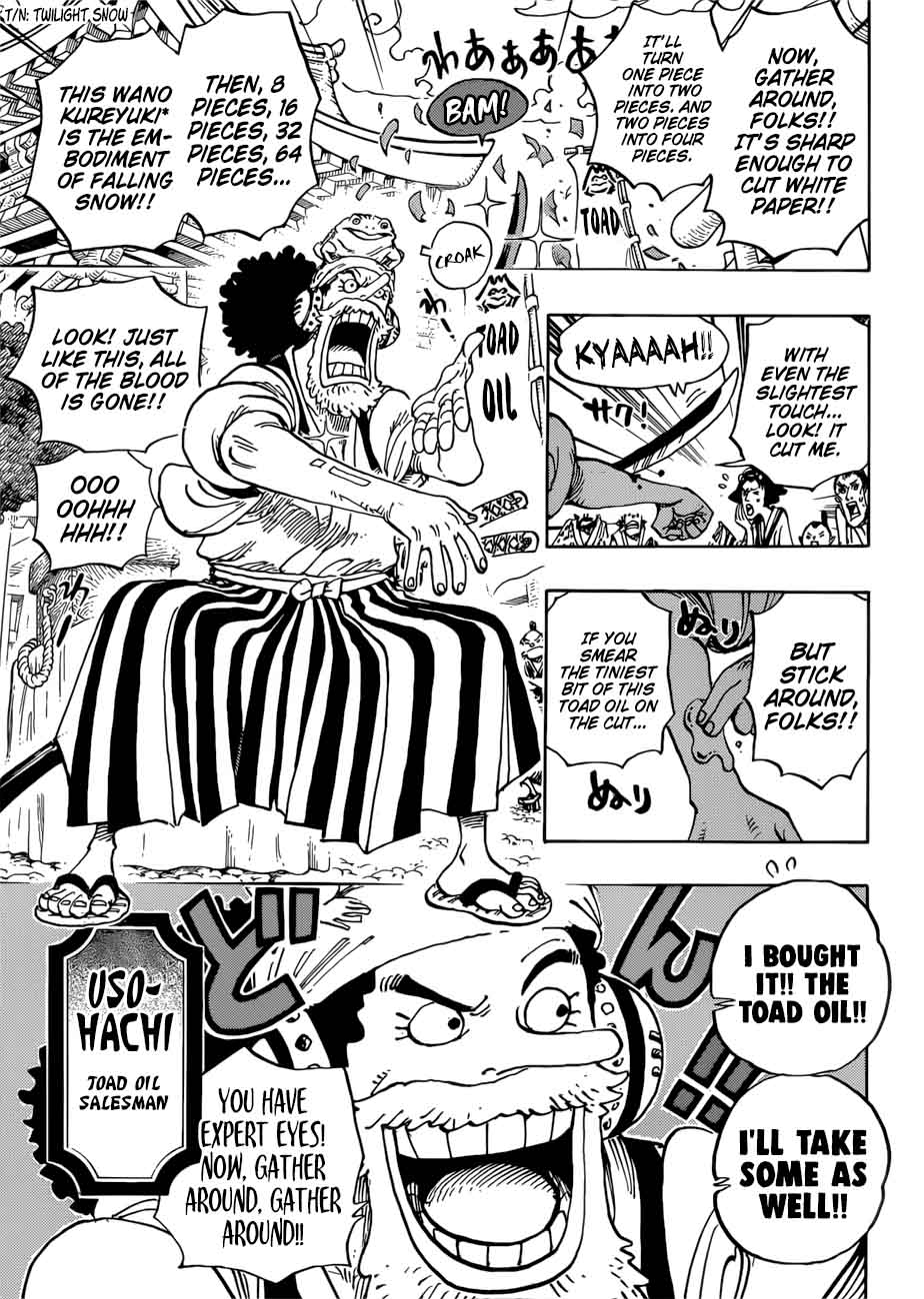 One Piece Chapter 909 - Page 10