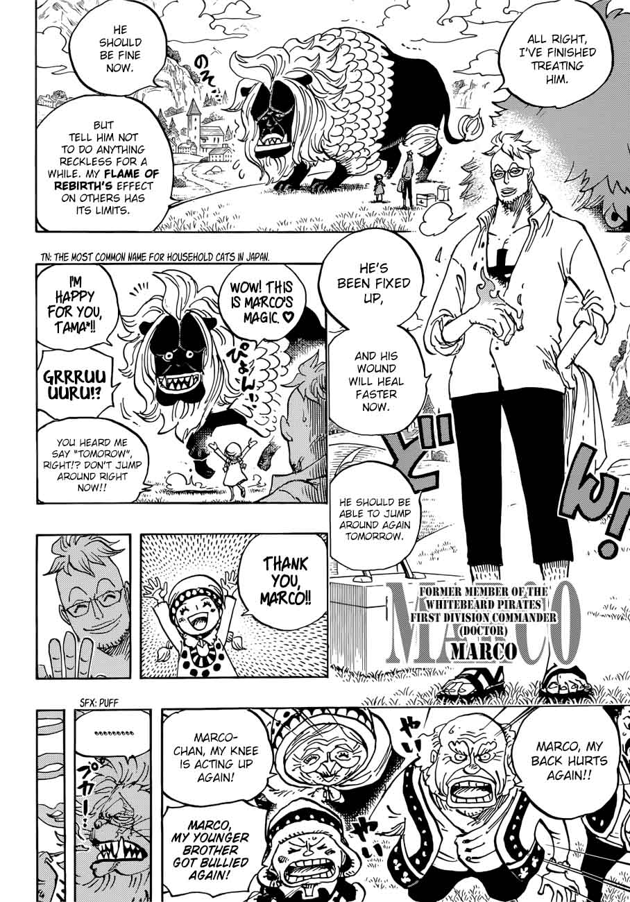 One Piece Chapter 909 - Page 4