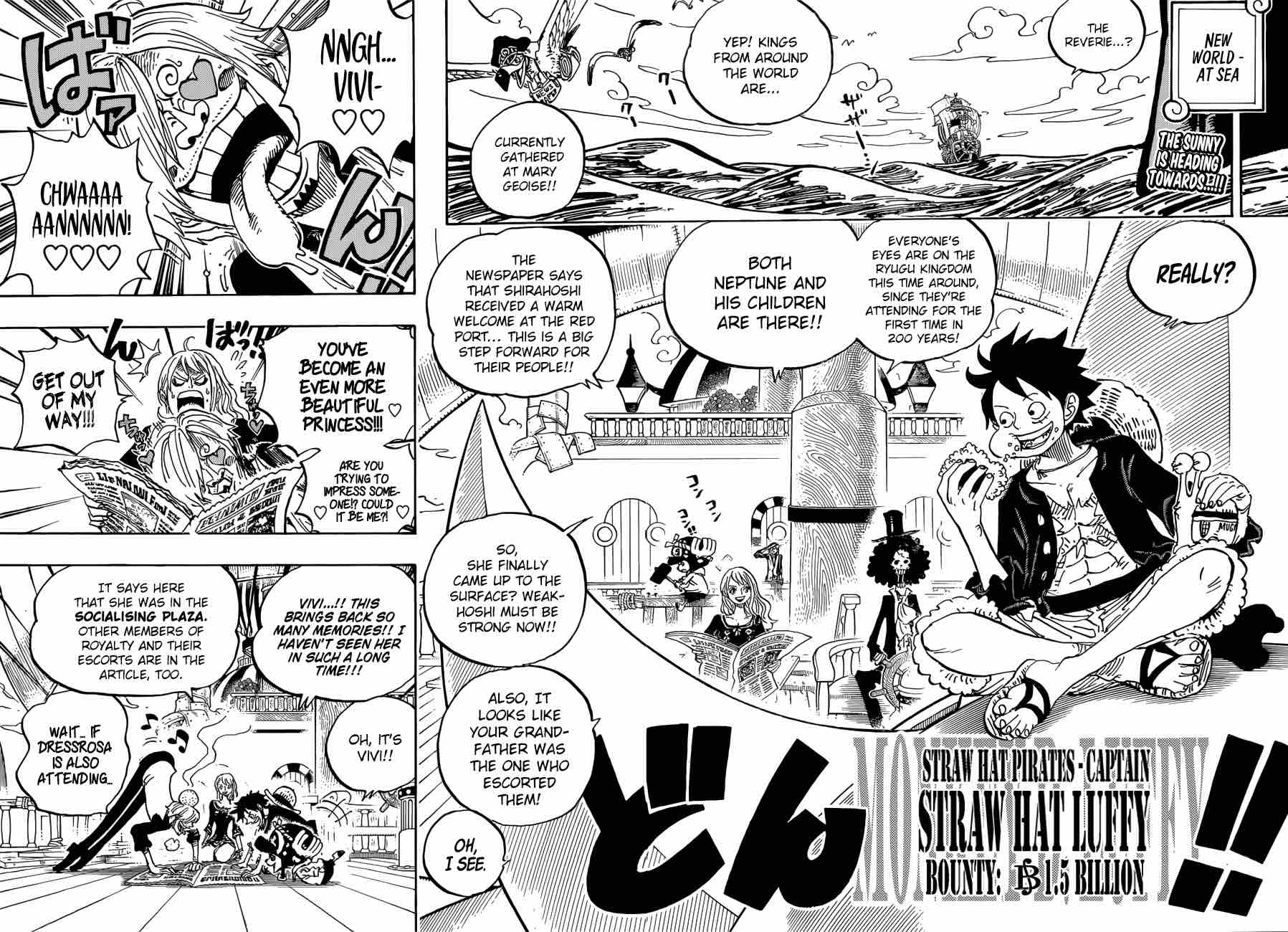 One Piece Chapter 910 - Page 2