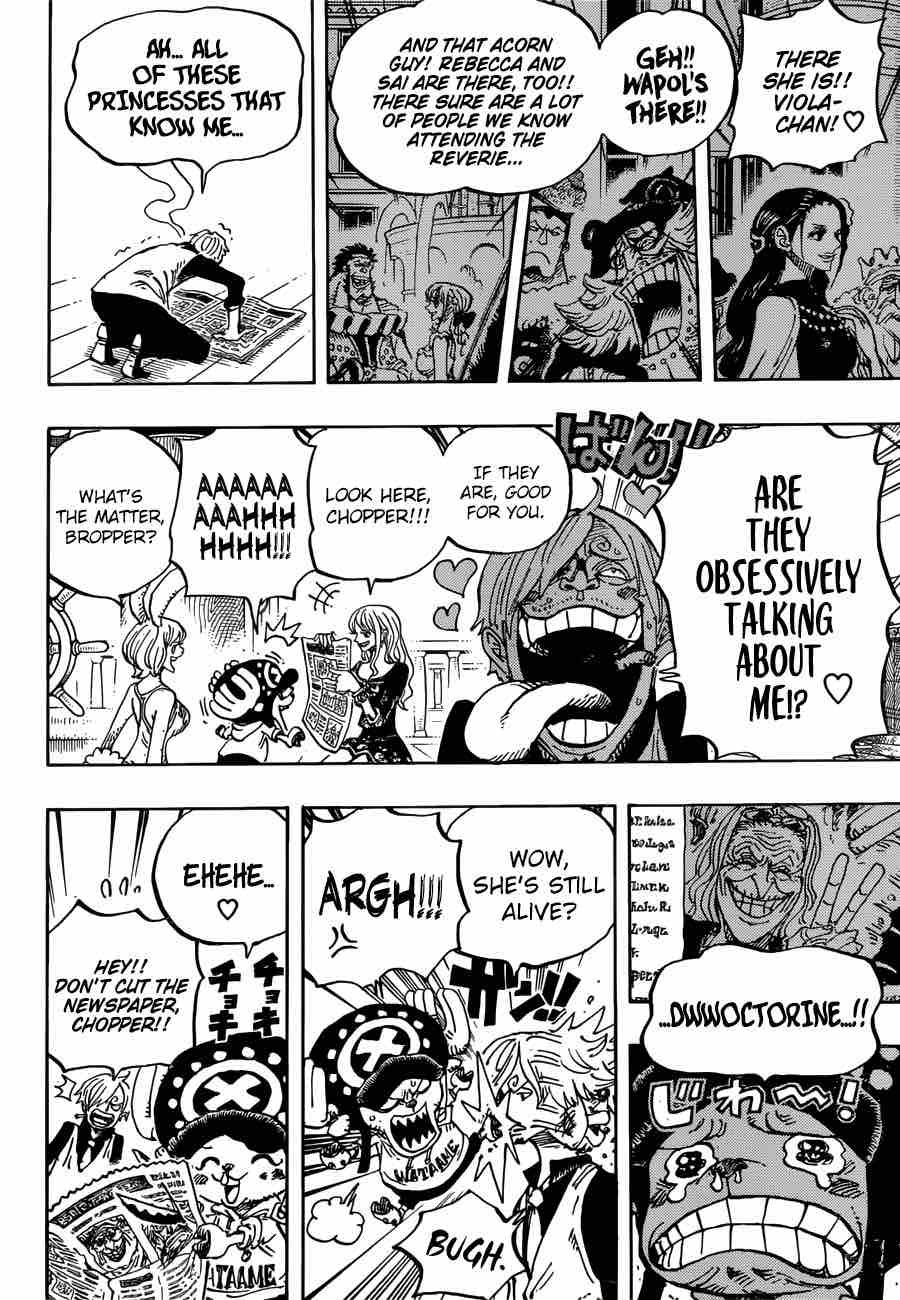 One Piece Chapter 910 - Page 3