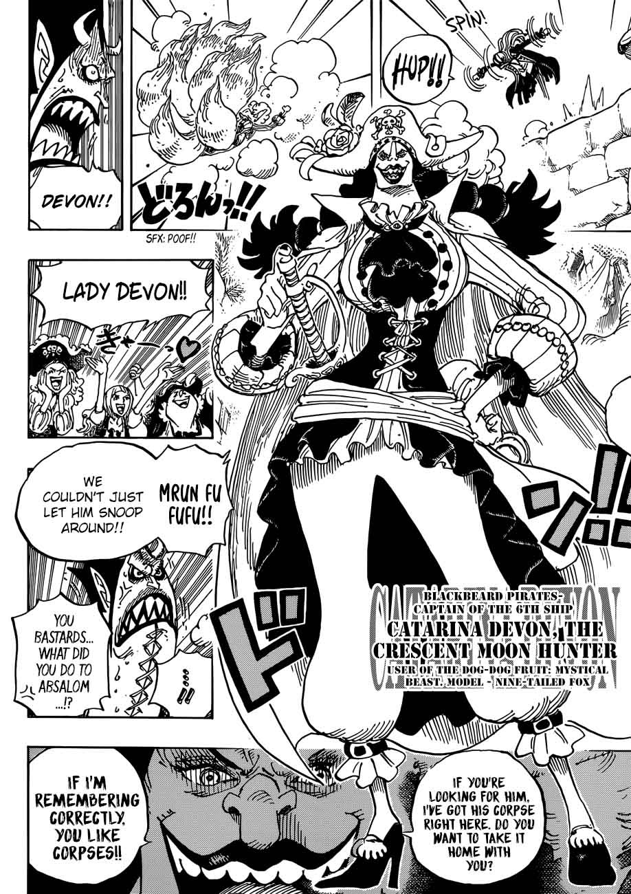 One Piece Chapter 925 - Page 8