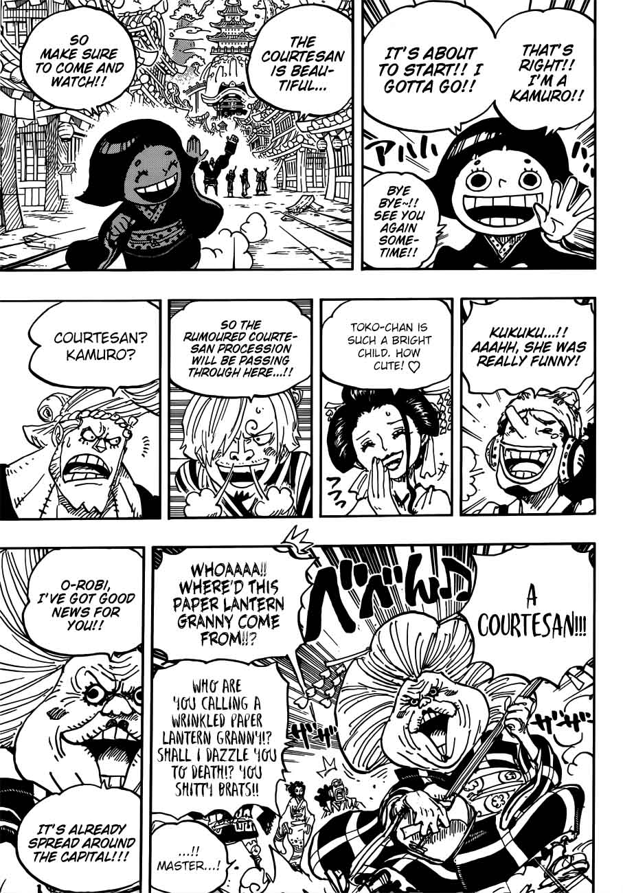 One Piece Chapter 927 - Page 11