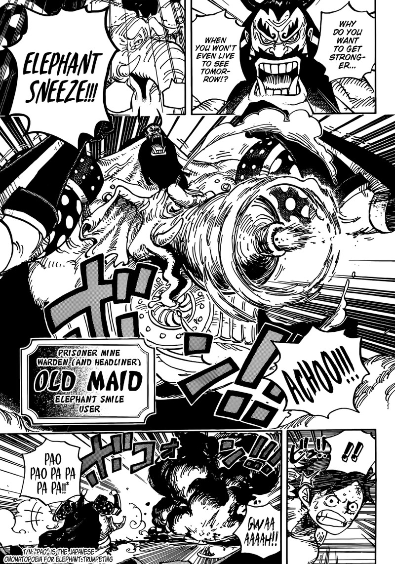 One Piece Chapter 935 - Page 7