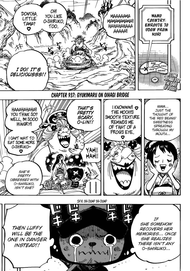 One Piece Chapter 937 - Page 3