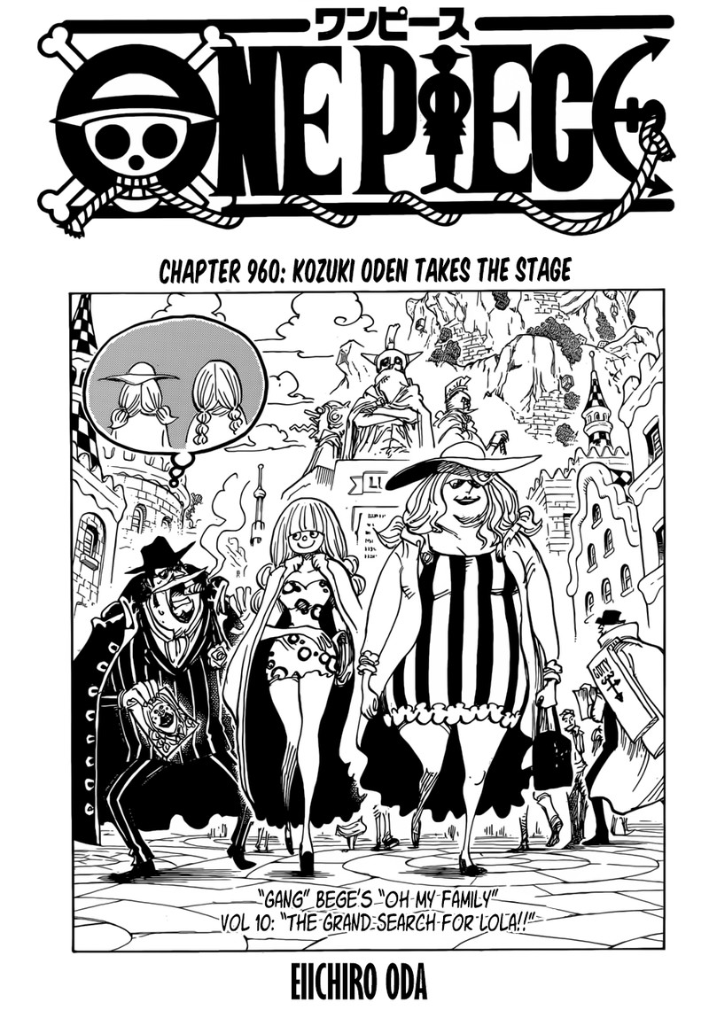 One Piece Chapter 960 - Page 1