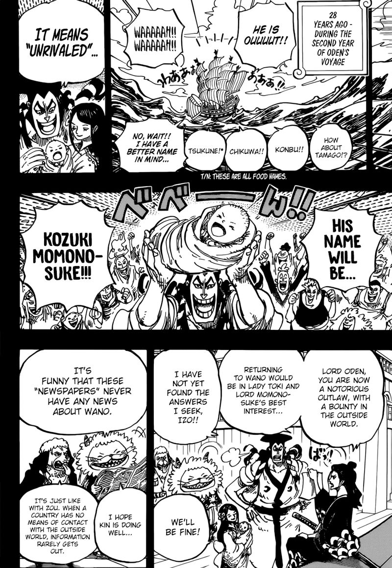 One Piece Chapter 965 - Page 4