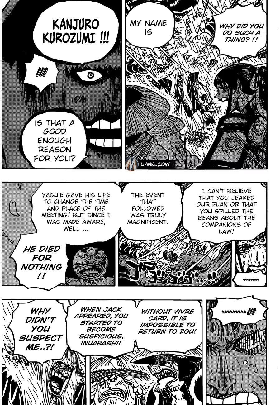 One Piece Chapter 974 - Page 11