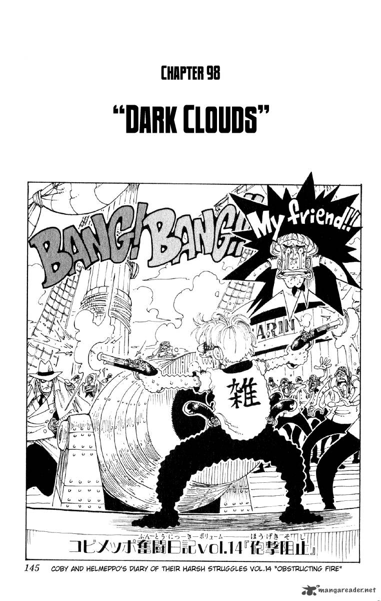 One Piece Chapter 98 - Page 1