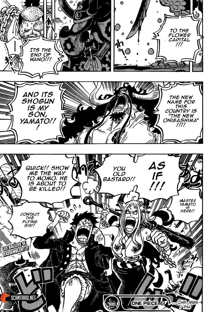 One Piece Chapter 985 - Page 16